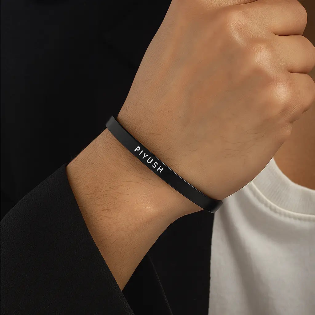 Personalize Name Kada For Men