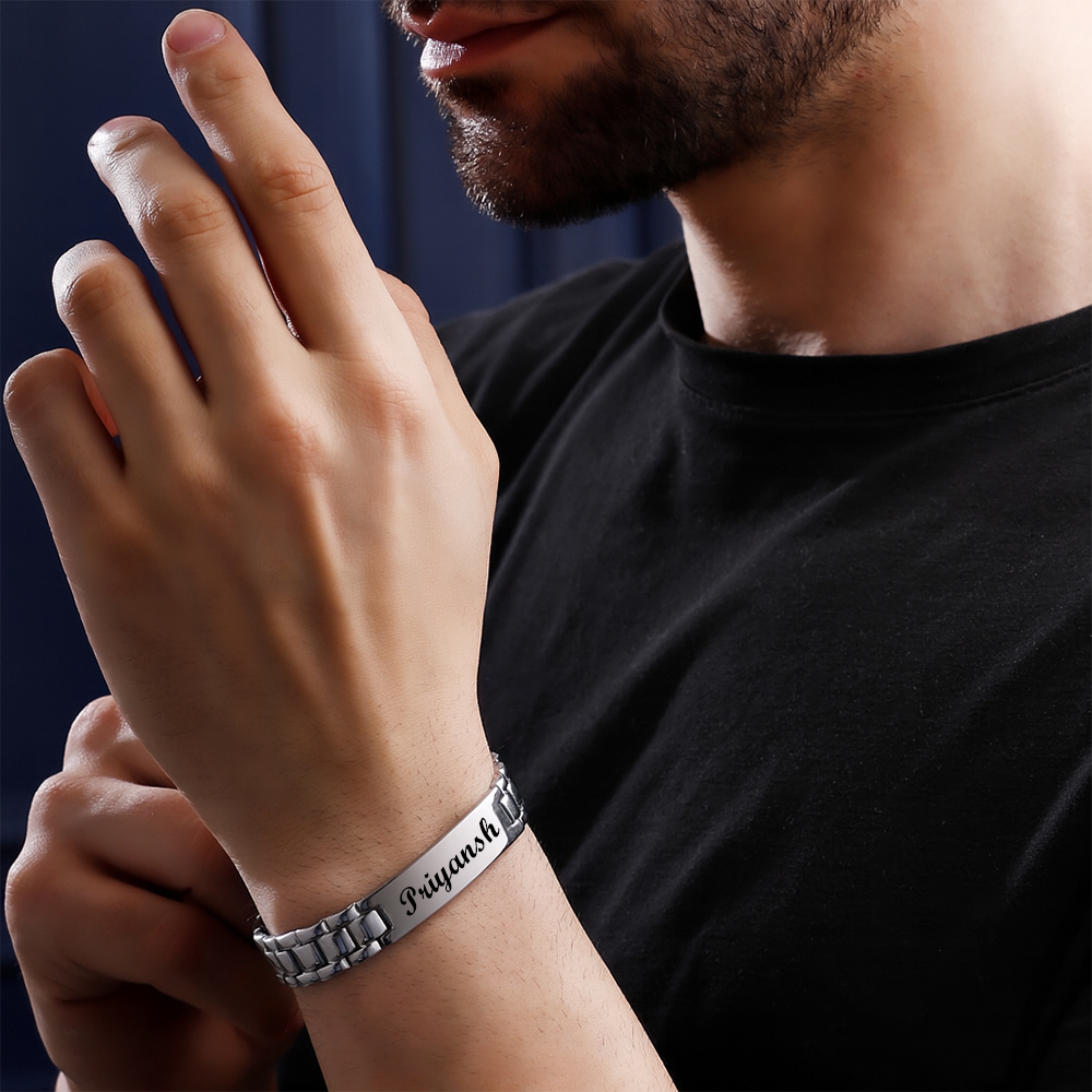 Personalized Name Bracelet For Men