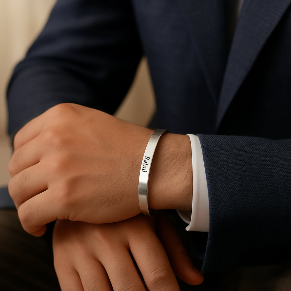 Personalize Name Kada For Men