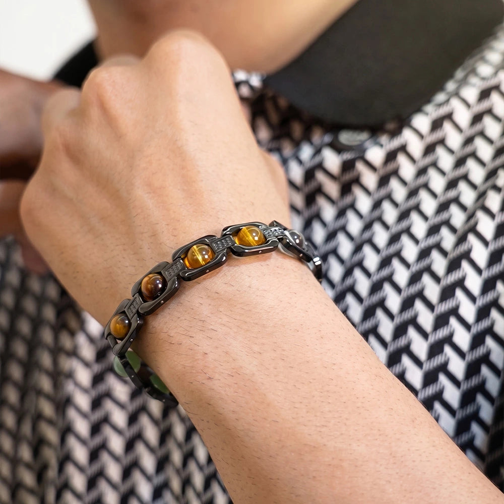 Metal Dhanyog Bracelet | Lab Tested & Certified