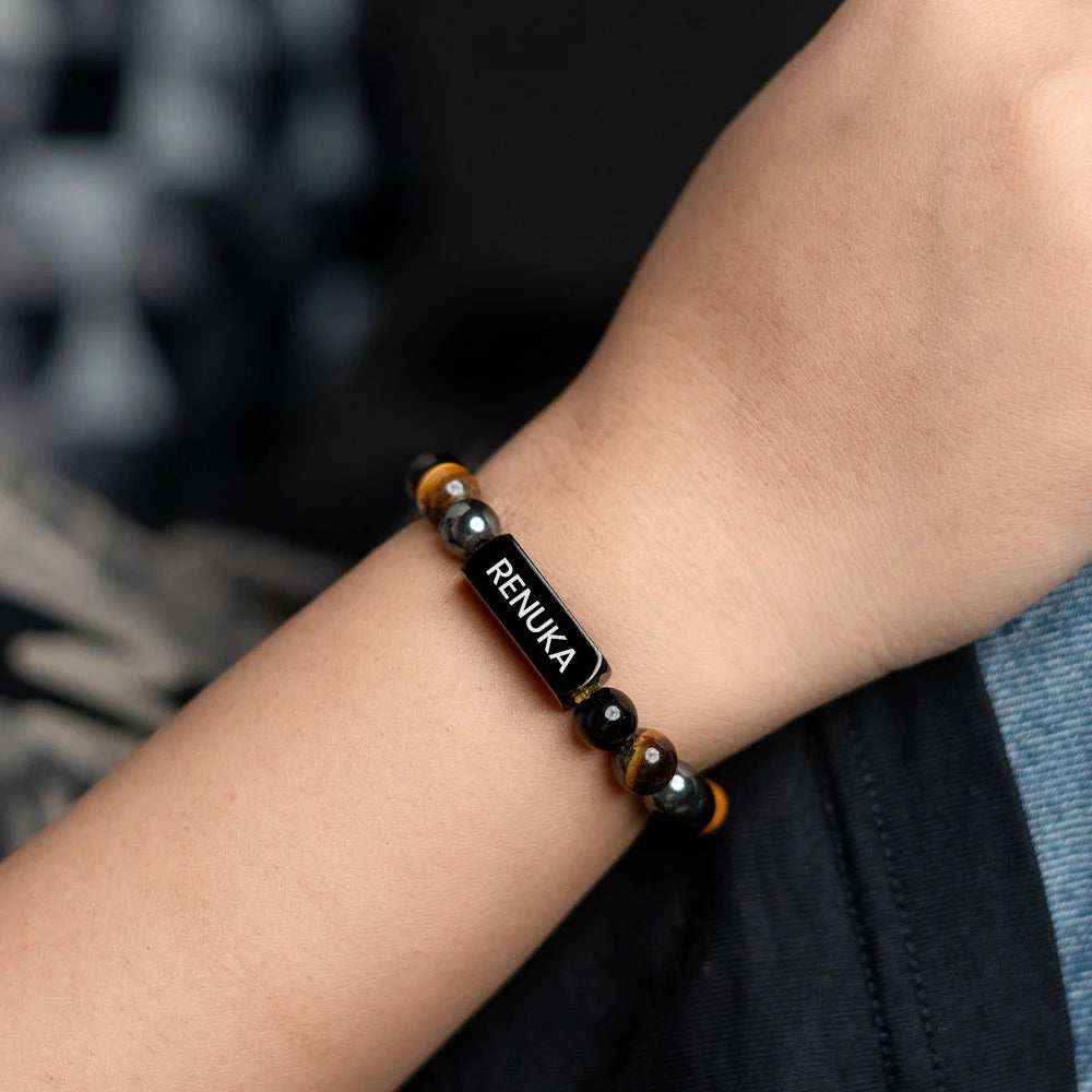 Personalized Triple Protection Bracelet | Lab Certified & Certified | Unisex