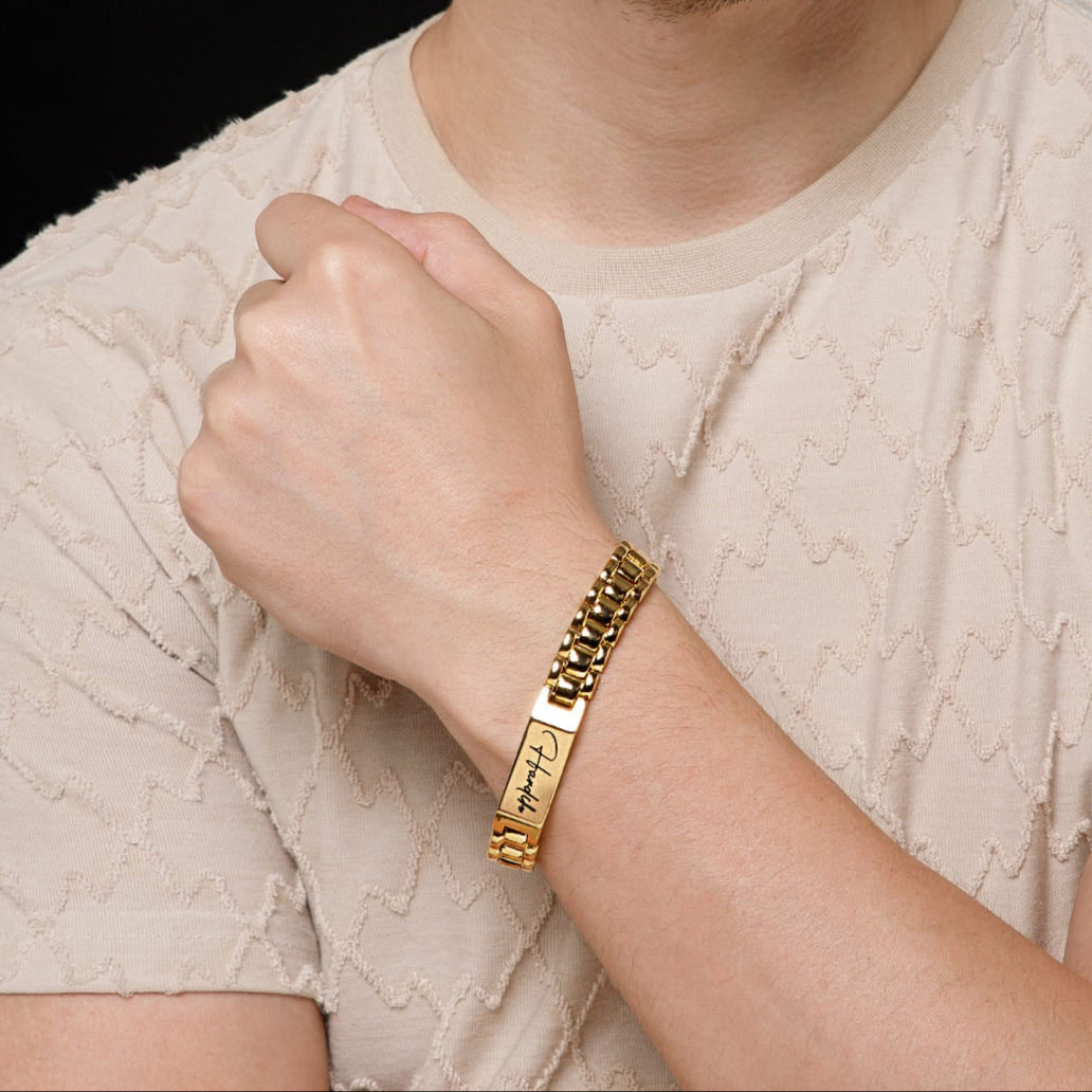 Personalize Stark Bracelet For Men & Women