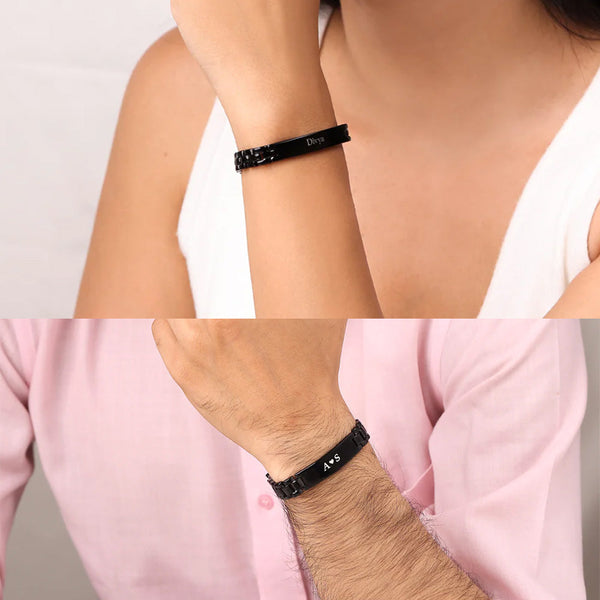 Personalize Couple Name Bracelet