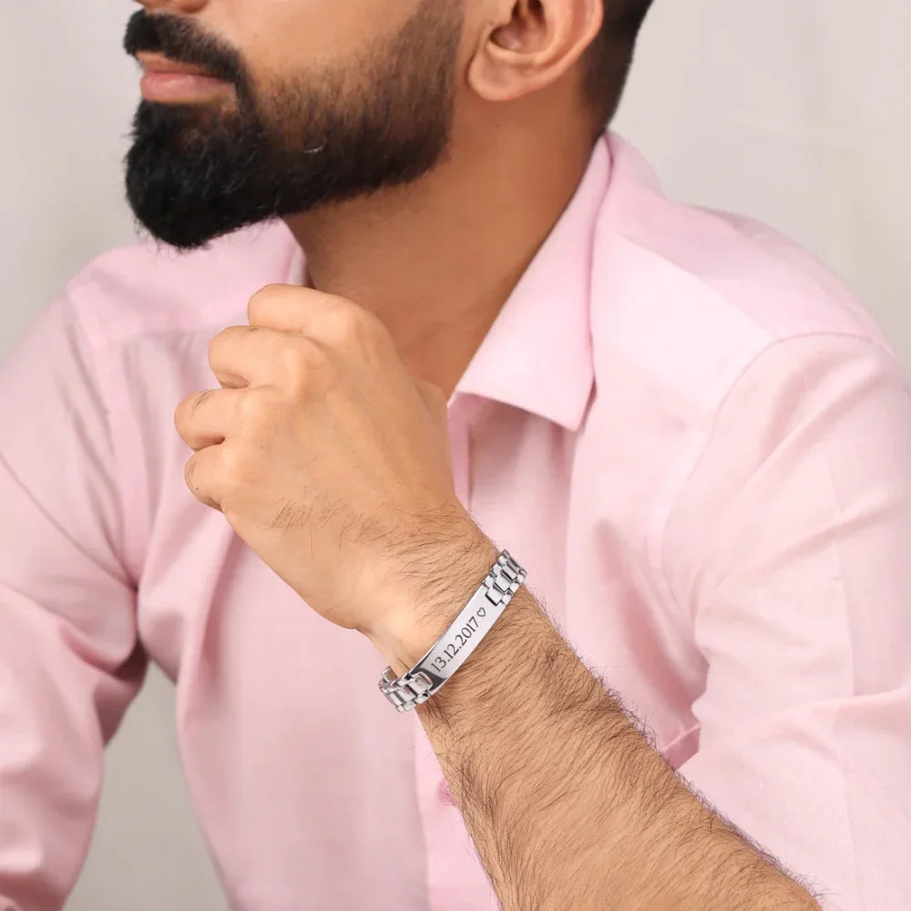 Personalized Name Bracelet For Men & Women