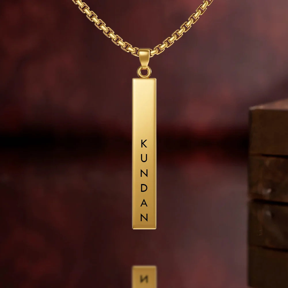 24K Gold Plated Personalize Vertical Engrave Name Locket CustomizeKaralo 24k-gold-plated-personalize-vertical-engrave-name-locket-customizekaralo