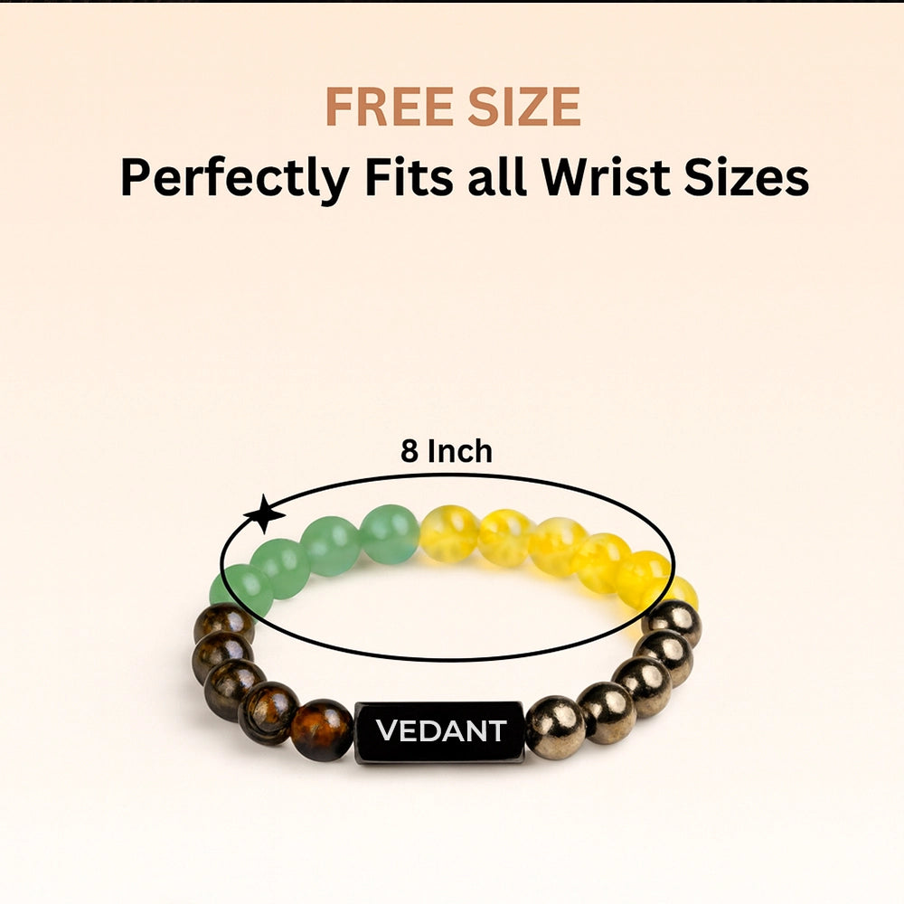 Personalized Dhan Yog Bracelet | Lab Certified & Certified | Unisex