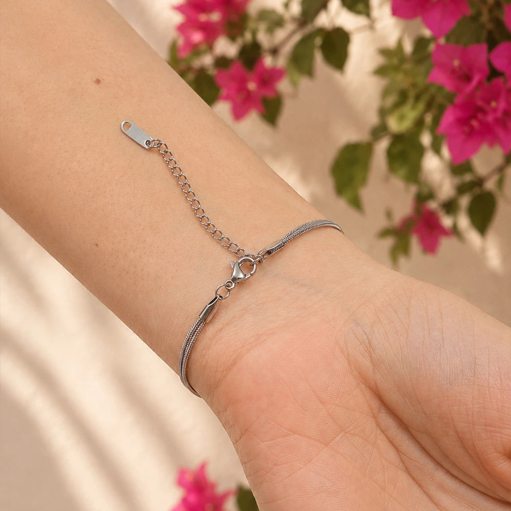 Personalized Initial Evil Eye Pendant and Knot Bracelet Combo Set