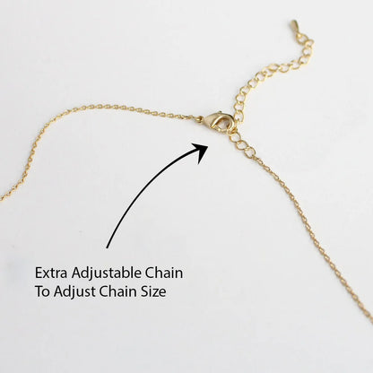 24K Gold Plated Personalize Name With Cute Octopus Enamel Necklace