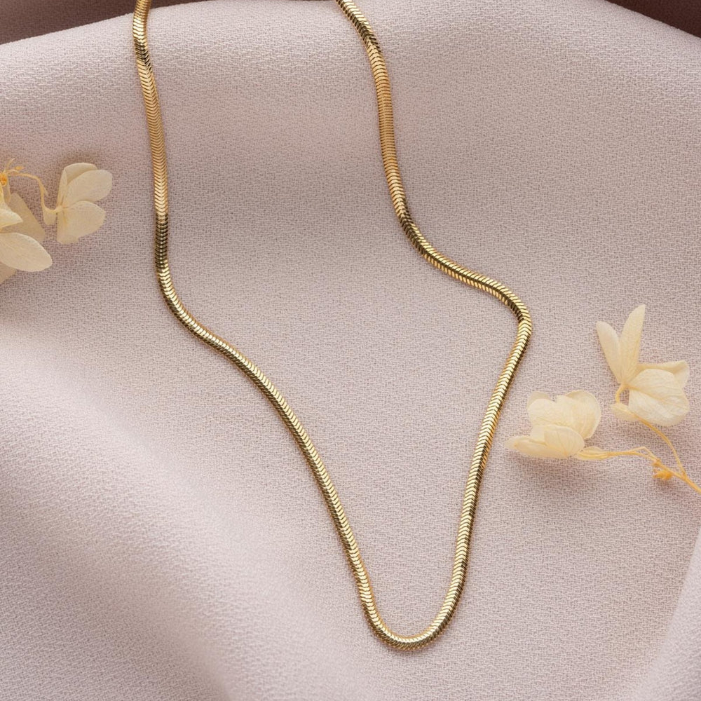 24K Gold Plated Snake Chain | Unisex