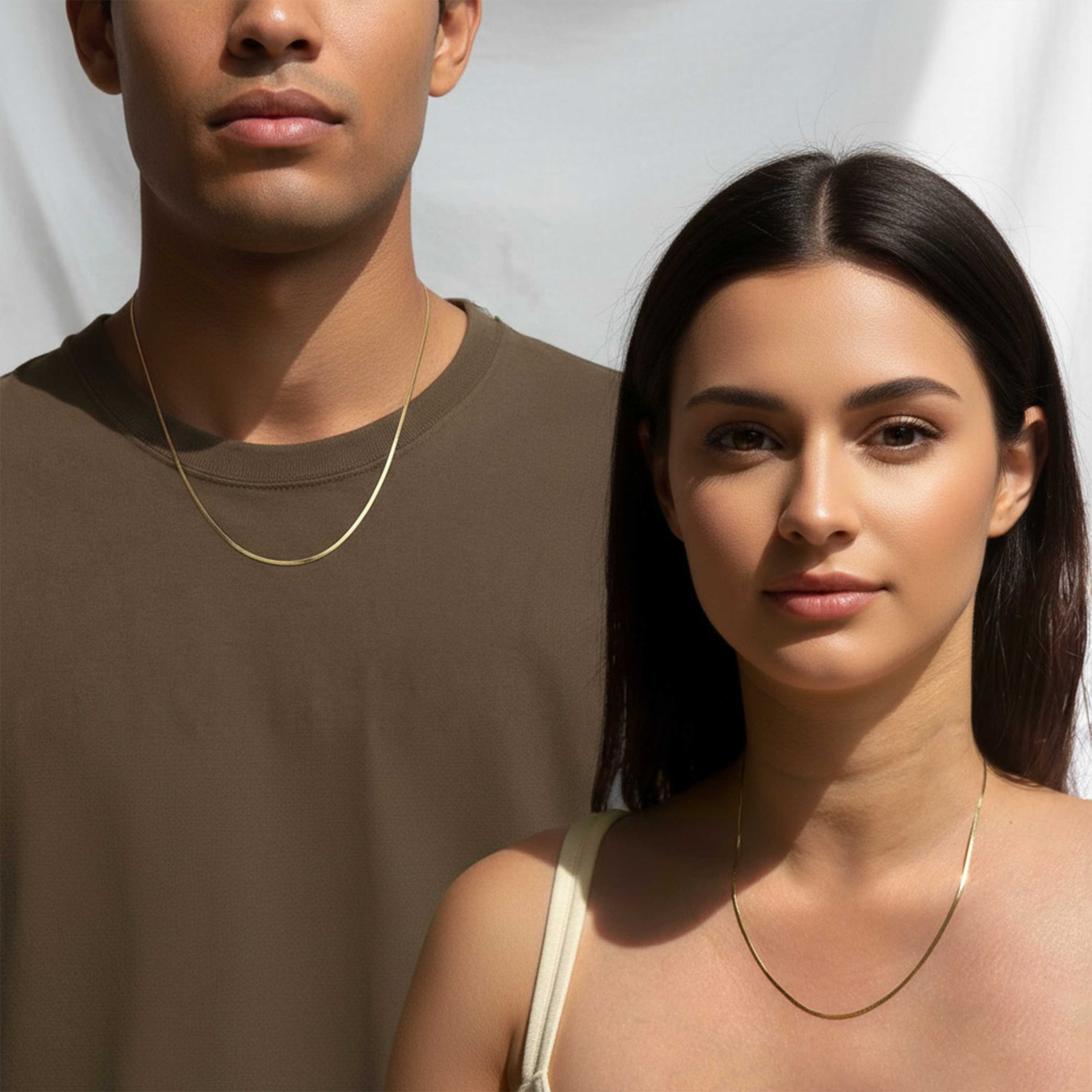 24K Gold Plated Snake Chain | Unisex