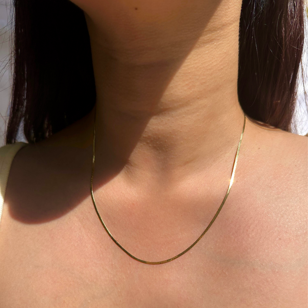 24K Gold Plated Snake Chain | Unisex